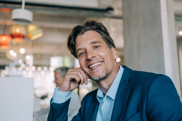 istock Portrait of successful businessman. 1362264951