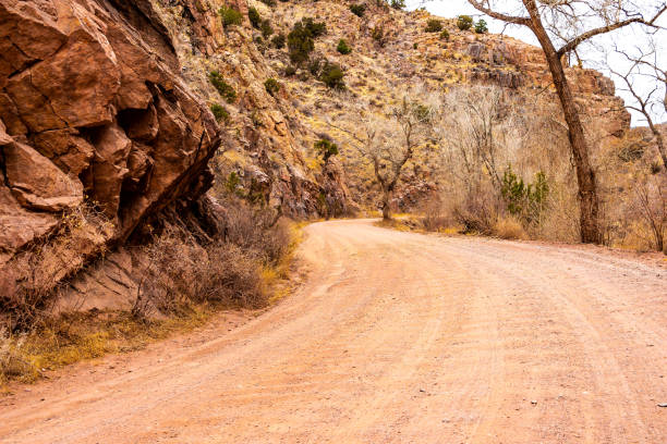 istock Phantom Canyon Road in Central Colorado. 1362273895
