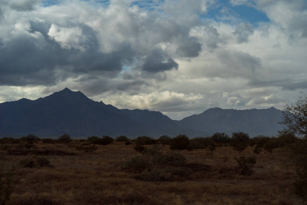 istock Desert rainstorm in Arizona #2 1362273922