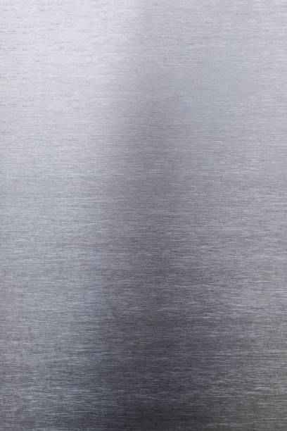 istock brushed stainless steel sheet, background for the project, space for text 1362276290