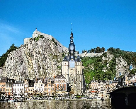 Collegiate Church of Our Lady (french: 'Collégiale Notre Dame de Dinant'), Dinant, Walloon Region, Belgium