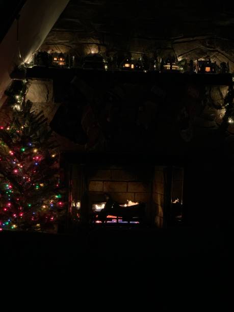 istock A Dark and Colorful Christmas Scene 1362280341