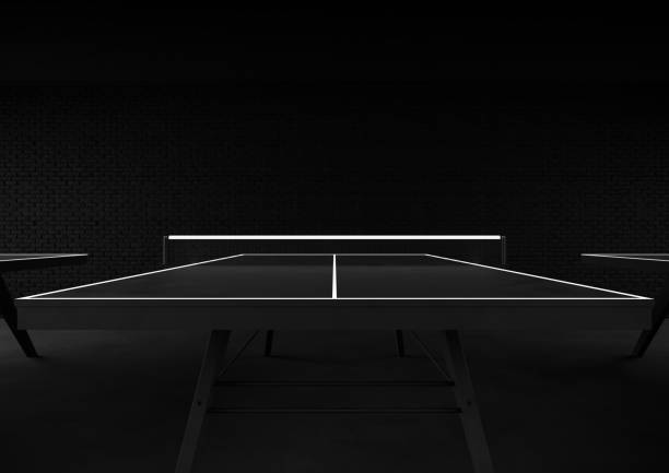 таблица настольного тенниса - table tennis table стоковые фото и изображения