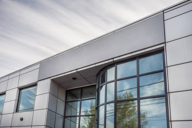 istock Part of a small generic building exterior 1362282067