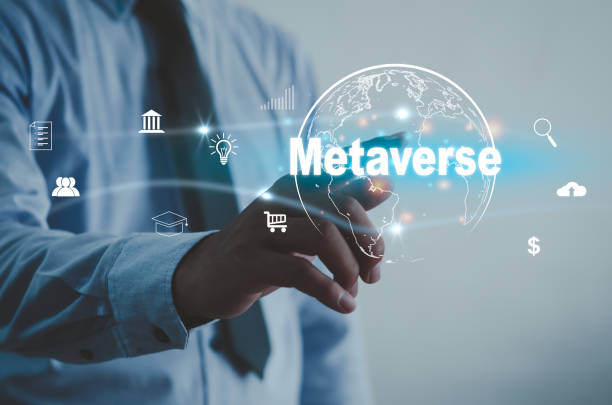 istock Internet technology concept metaverse development business big data investment and finance.businessmen global digital network connection management. 1362287714