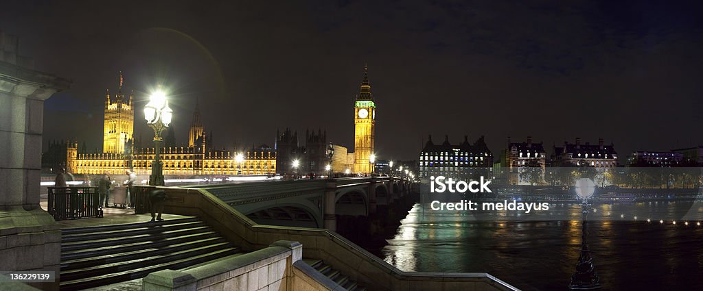Westminster, Londres, no crepúsculo - Foto de stock de Big Ben royalty-free