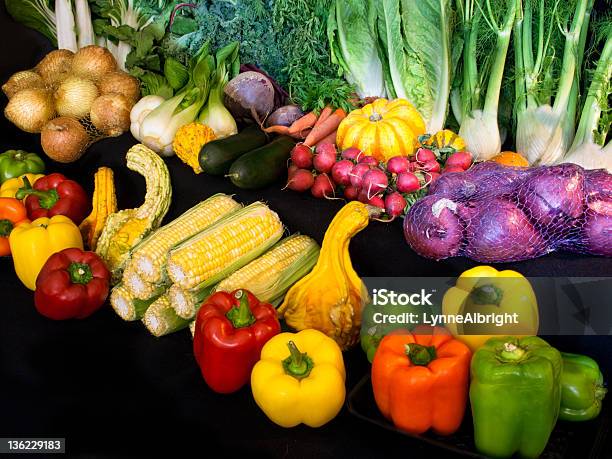 Отображение Рынок Овощей — стоковые фотографии и другие картинки Без людей - Без людей, Бок чой, Бэби Бок чой