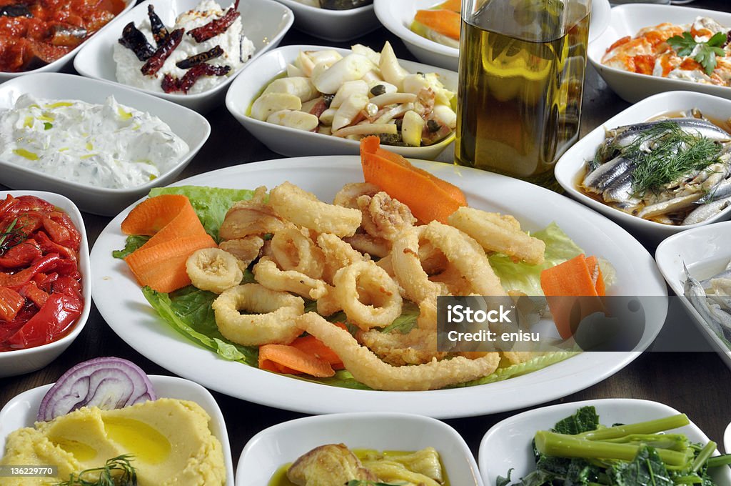 Calamars frits - Photo de Aliment libre de droits