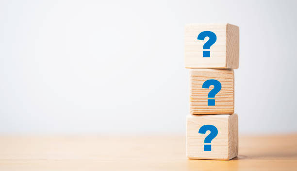 istock Question mark print screen on wooden cube block with copy space for question and answer concept. 1362298076