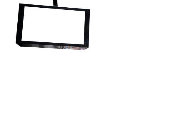 istock TV screen mockup in a restaurant, clipping path 1362301025