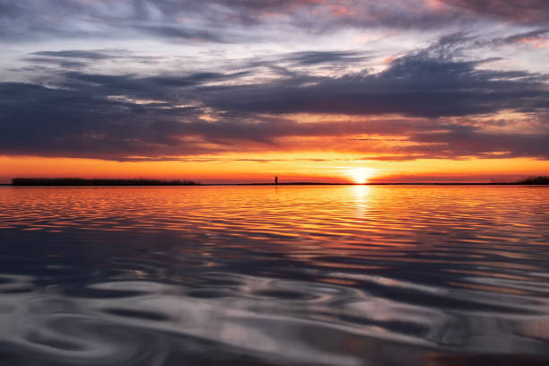 istock sunset and clouds on the Baltic sea 1362305057