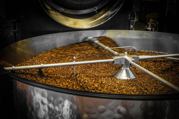 istock Image of coffee beans to be roasted 1362305638