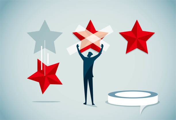 rating commercial illustrator cartoon of glue stick stock illustrations