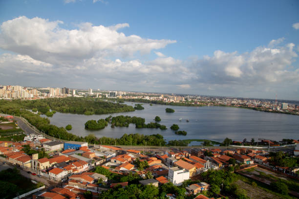 st. luis in maranhao - sao luis stock-fotos und bilder