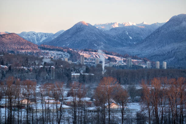 istock Sunrise at Fraser river in winter 2021, BC, Canada 1362310464