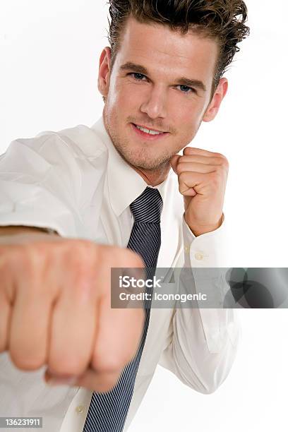 Business Fighter Stock Photo - Download Image Now - Adult, Adults Only, Aggression