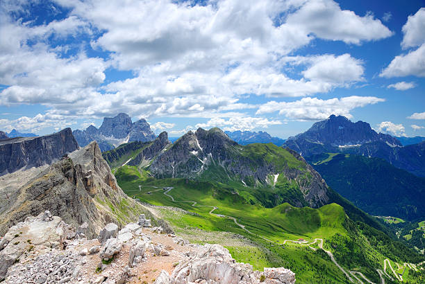 istock Passo Guai in Dolomites, Italy 136232363