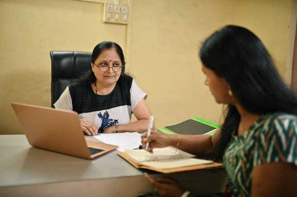 istock Women working and discussing together during a meeting in office 1362328507