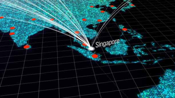 istock Global Cities Connection Singapore 1362329644