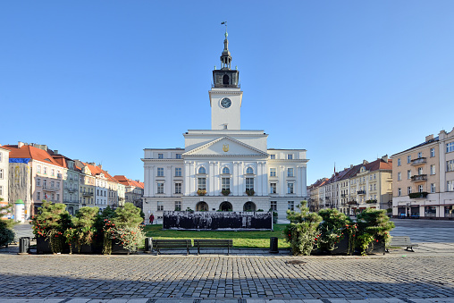 Olomouc, Czech Republic - January 30, 2024: Town hall building on the main town square.