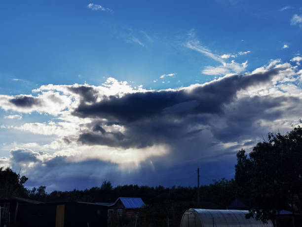 istock beautiful clouds on the sky covering the sun 1362342603