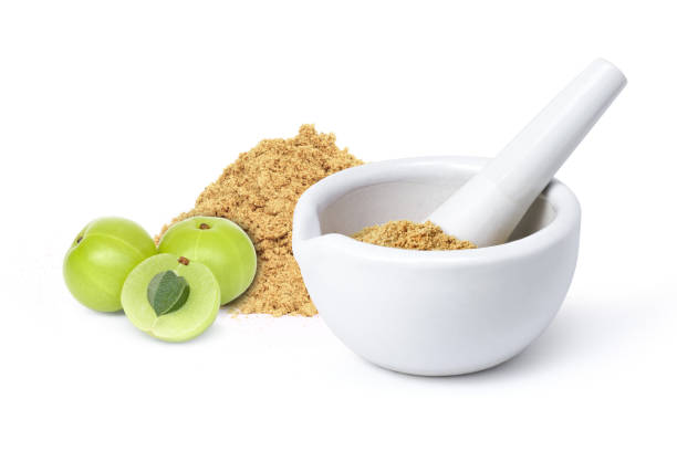 istock TurmericAmla powder (gooseberry flour) 1362347133
