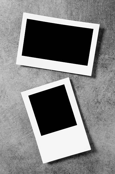 istock Designer concept - blank photo frames for your photos 136235529