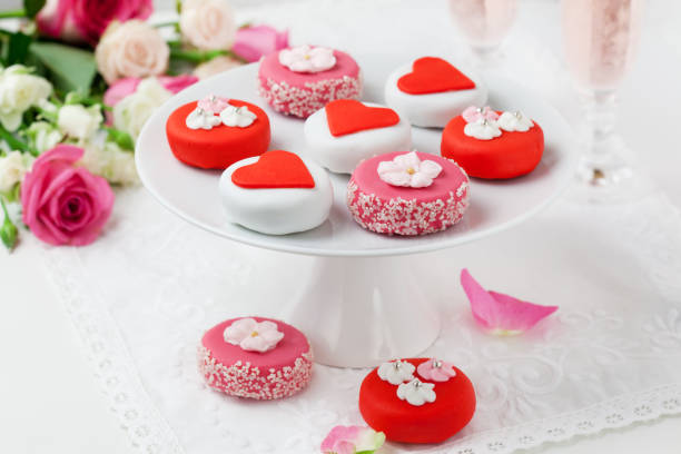 istock petit fours for Valentine's Day 1362357333