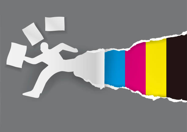 Paper Ran Out Ink Printed 20+ Printer Running Out Of Ink Stock Photos, Pictures & Royalty-Free ...