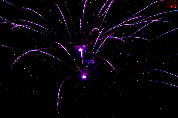 istock Colorful fireworks burst. The holiday fireworks are in full bloom. 1362363849