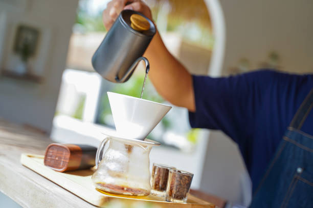 istock hand drip coffee brew at home 1362369653