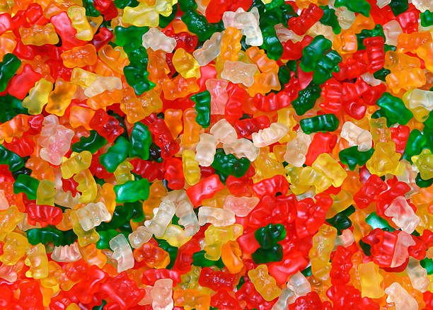 istock Gummy bears - wide shot 136237149