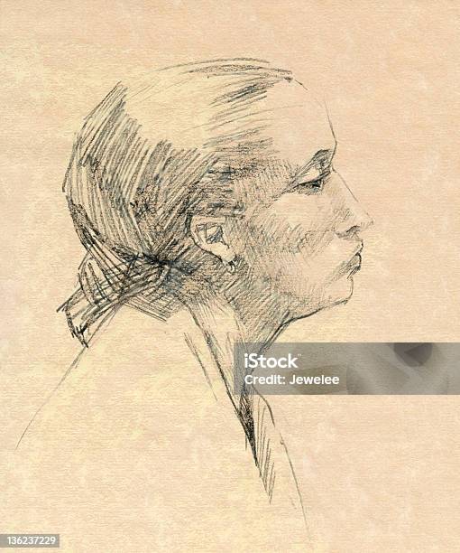 Ilustración de Perfil De Mujer Dibujo A Lápiz y más Vectores Libres de Derechos de Adulto - Adulto, Busto - Escultura, Cara humana - iStock Ilustración de Perfil De Mujer Dibujo A Lápiz y más Vectores Libres de Derechos de Adulto - Adulto, Busto - Escultura, Cara humana - iStock