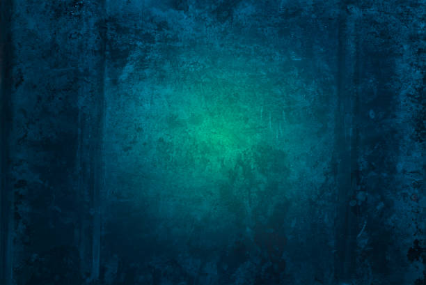 istock Beautiful grunge navy blue stucco wall background. Panoramic abstract decorative dark background. Wide angle rough stylized texture wallpaper with copy space for design. 1362380943