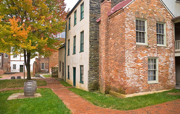 istock Hidden Courtyard at Harpers Ferry 136238127