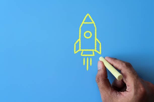 istock Successful business startup. Creative motivation with copy space. 1362384197