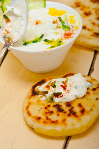 istock Arab middle east goat yogurt and cucumber salad 1362385605