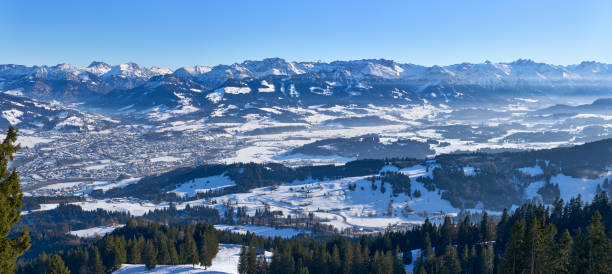 istock winter panorama in the Allgaeu Alps, Germany 1362388362
