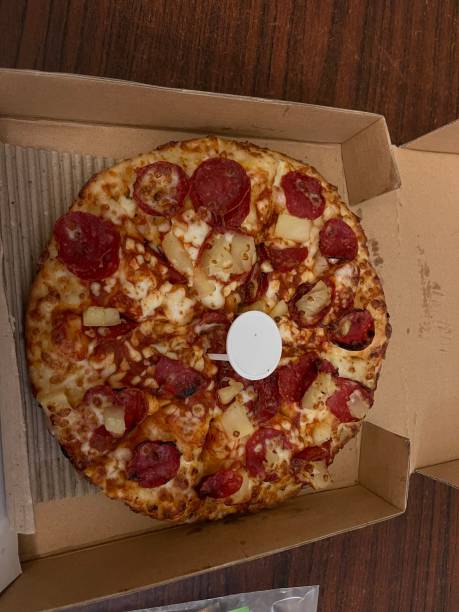쇠고기로드 피자 - dominos pizza 뉴스 사진 이미지