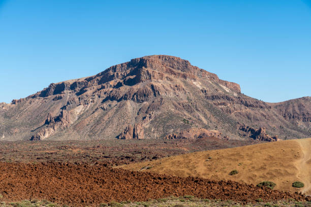 istock Volcanic landscape around old crater Pico de Teide 1362392855