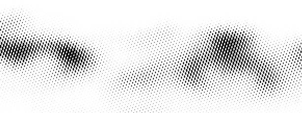 Abstract vector halftone background. Pattern design elements with black and white gradient. Abstract vector halftone background with circles. Pattern design elements with black and white gradient. dotted line stock illustrations