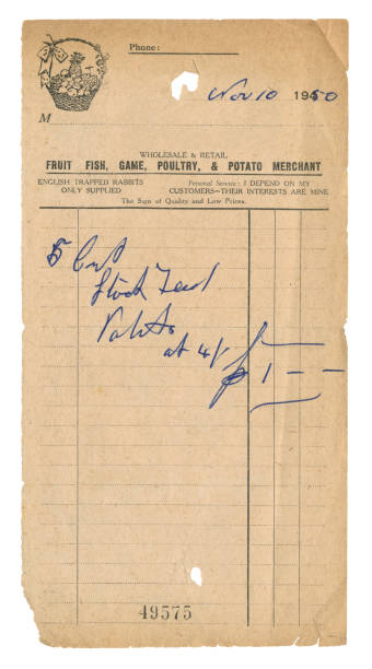 istock Bill for animal feed, 1950 1362411698