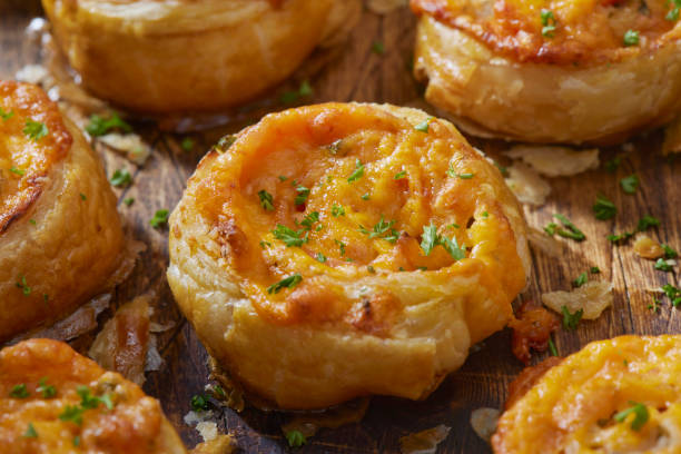 istock Baked Ham and Cheese Pinwheel's 1362418366