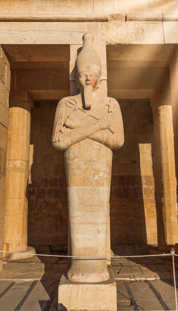 istock Statue in Hatshepsut temple 1362419689