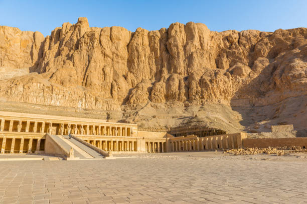 istock Rocks and Hatshepsut Temple 1362419702