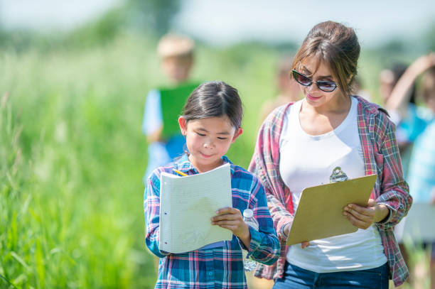 istock Comparing Results of an Outdoor Science Class 1362423390