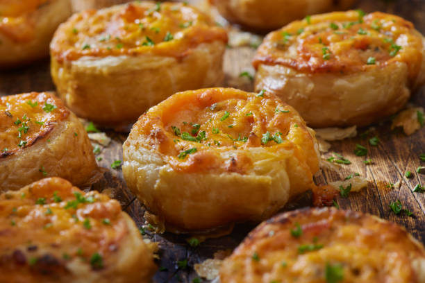 istock Baked Ham and Cheese Pinwheel's 1362427313