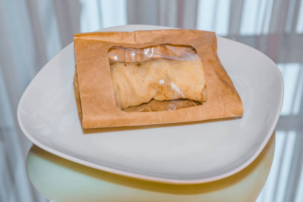 istock Pancake in a paper bag 1362428100