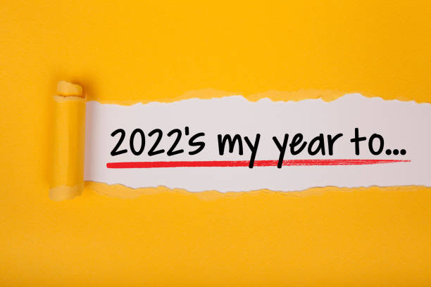 istock Torn Paper With 2022's my year to On White Background 1362432772