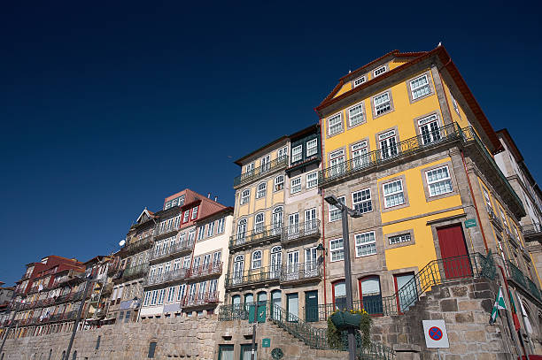 istock Oporto (Portugal) - Buildings by the river bank 136243436